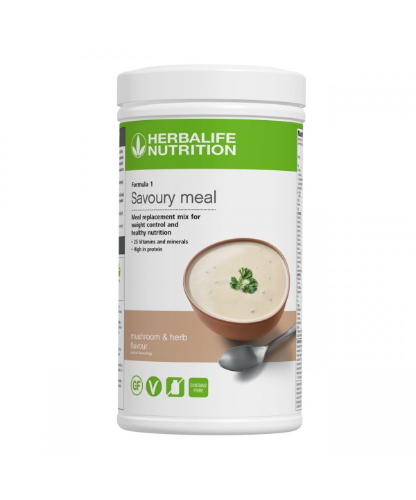 Herbalife Formula 1 Savoury Meal Mushroom & Herb Flavour